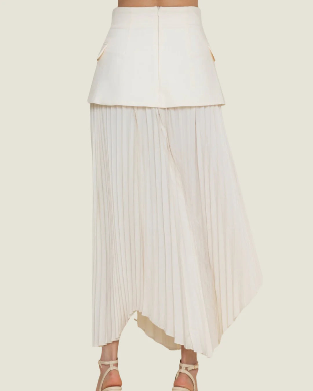 Caroline Pleated Skirt