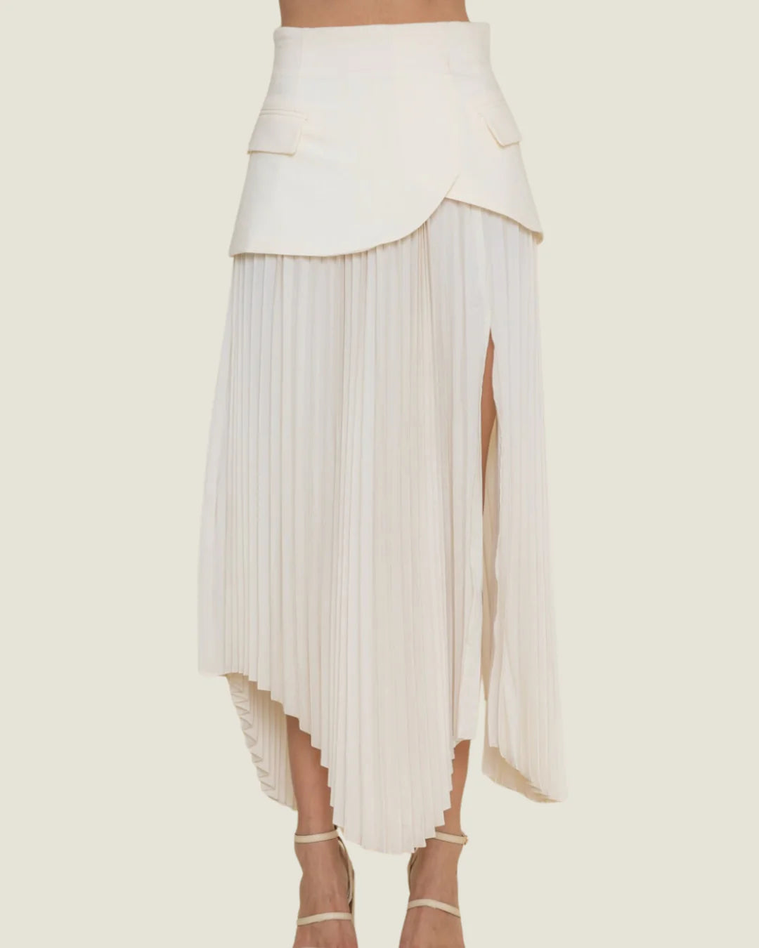 Caroline Pleated Skirt
