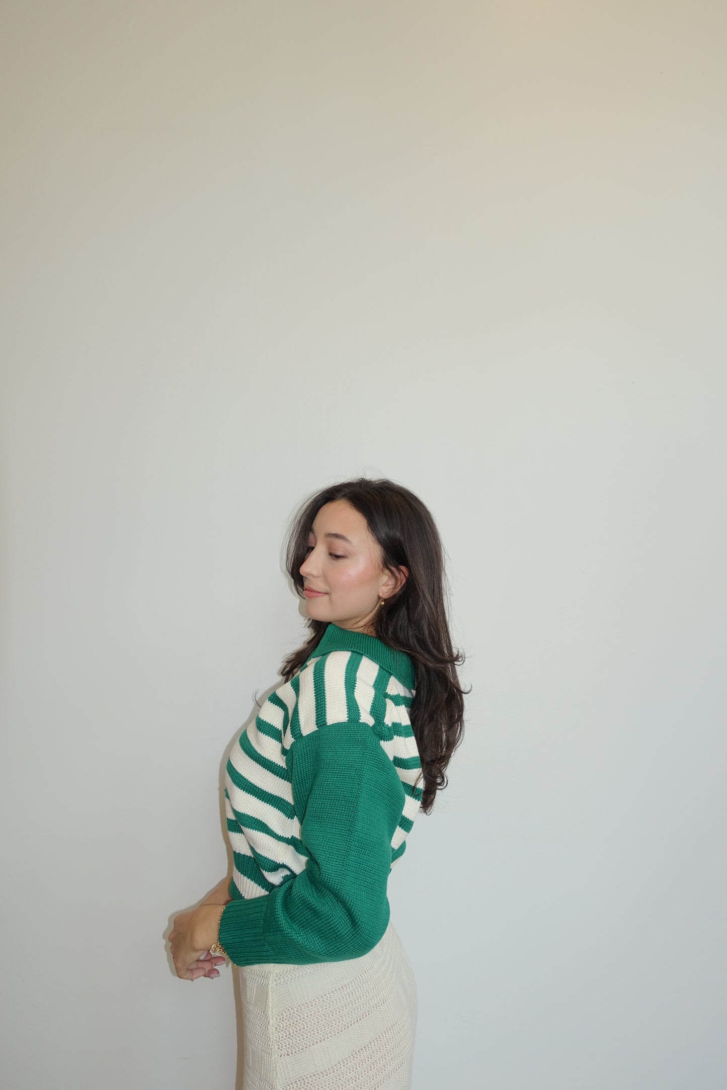 College Sweater in Green