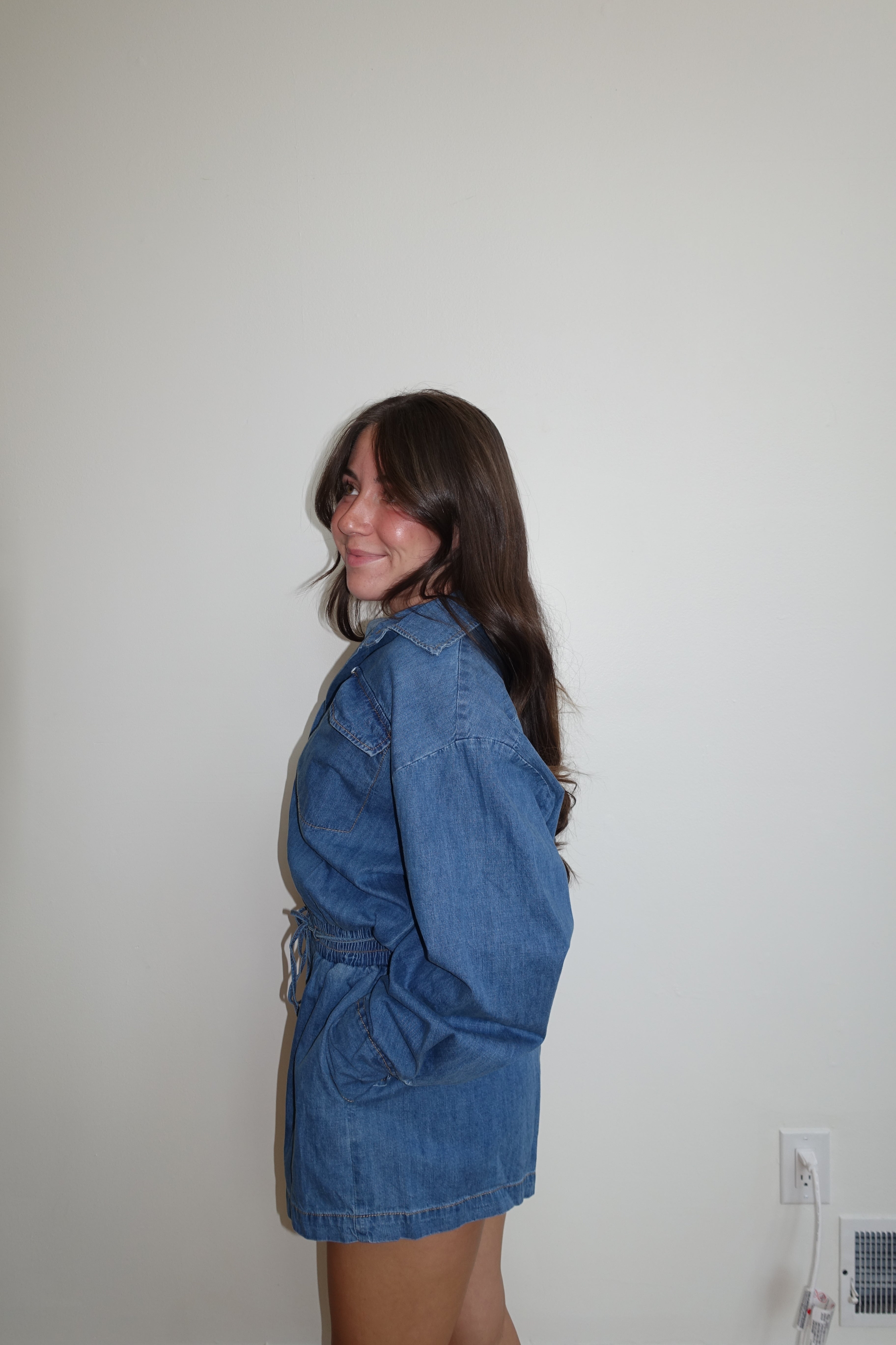 Ralph Denim Romper