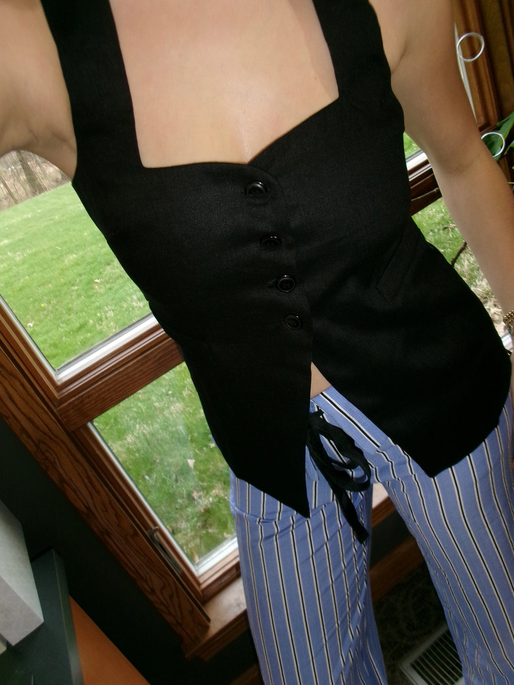 Alix Top in black
