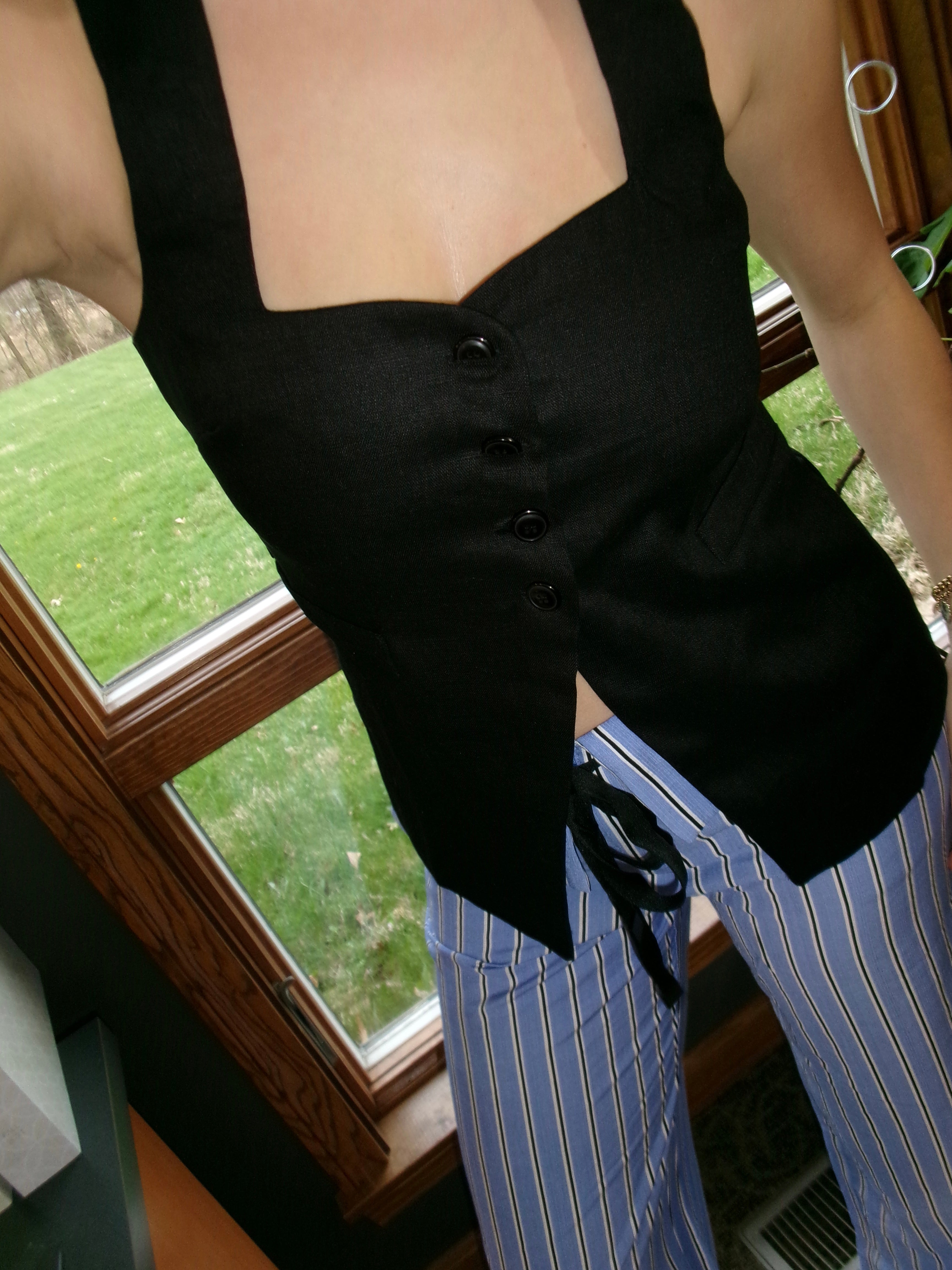 Alix Top in black