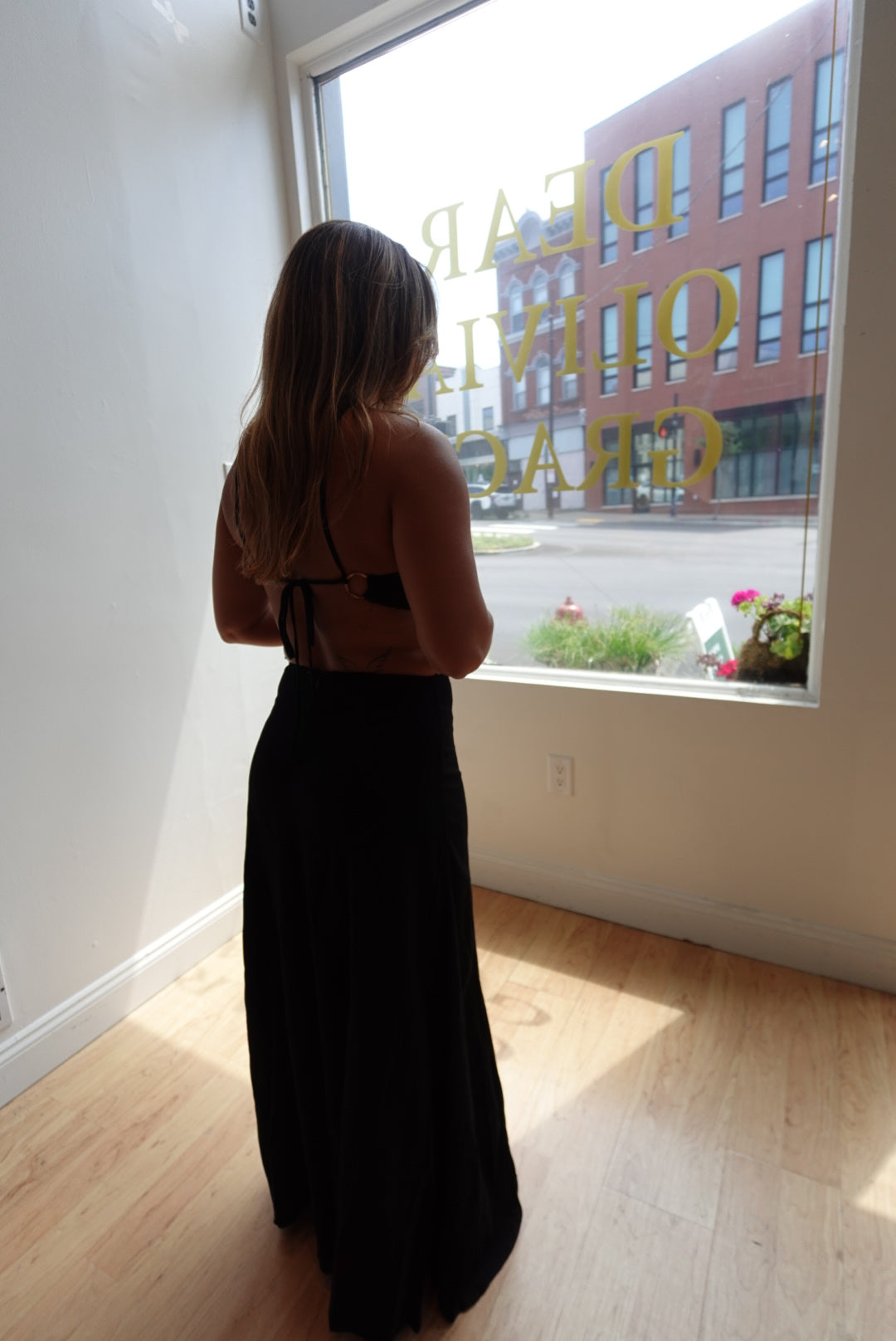 CAMILA MAXI DRESS in BLACK