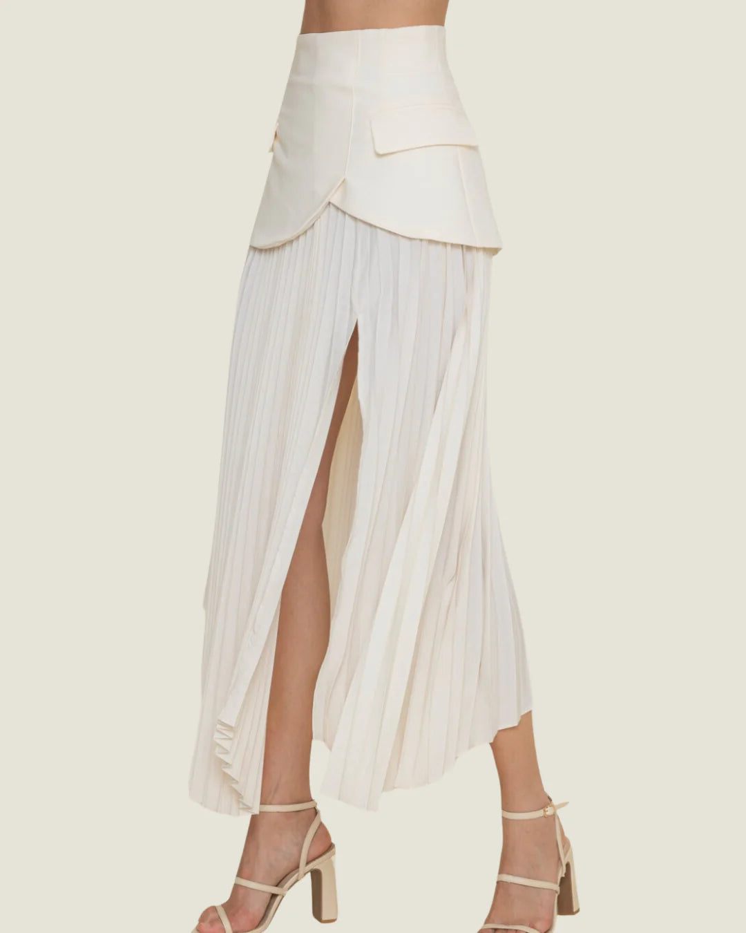 Caroline Pleated Skirt
