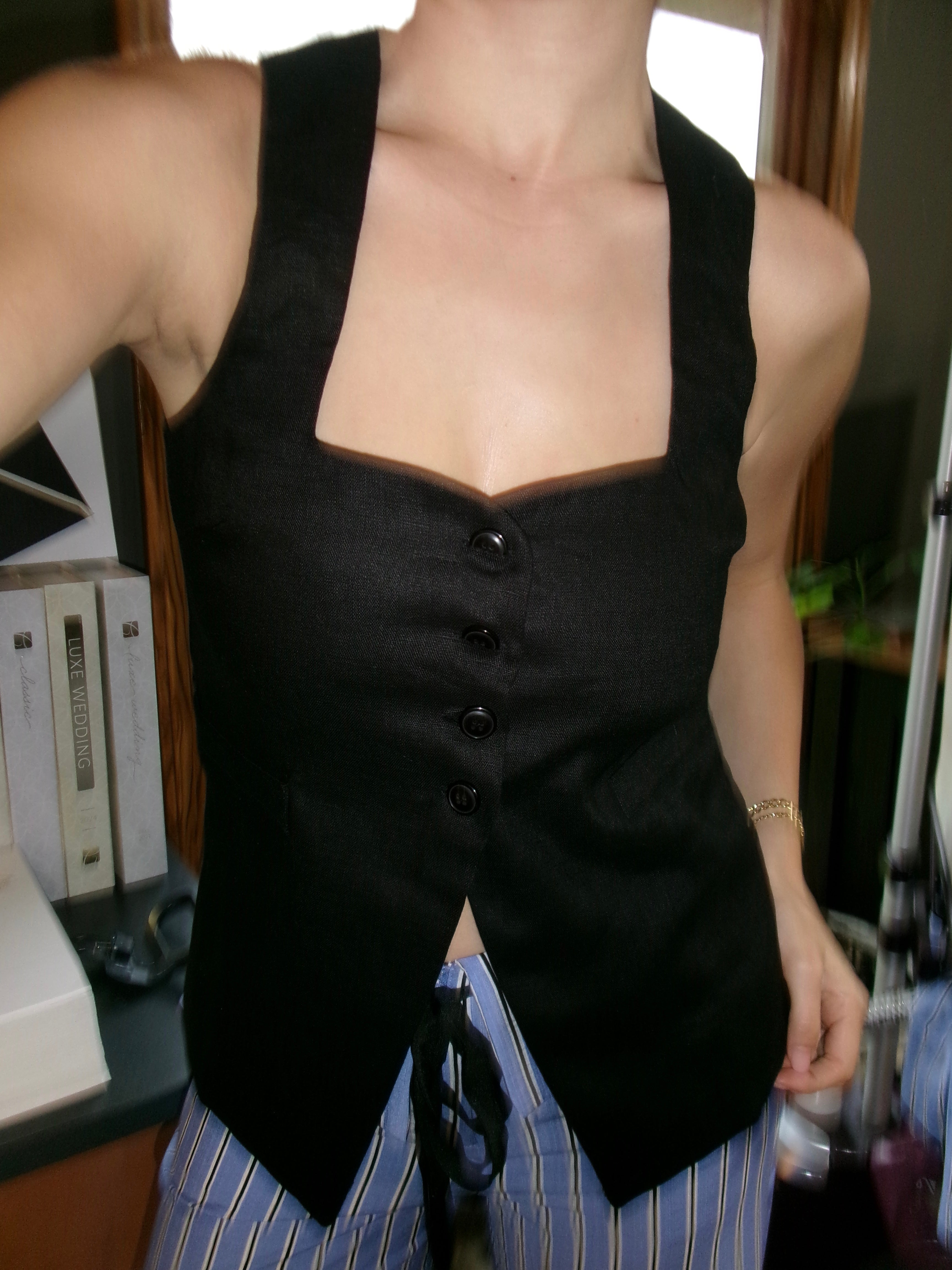 Alix Top in black
