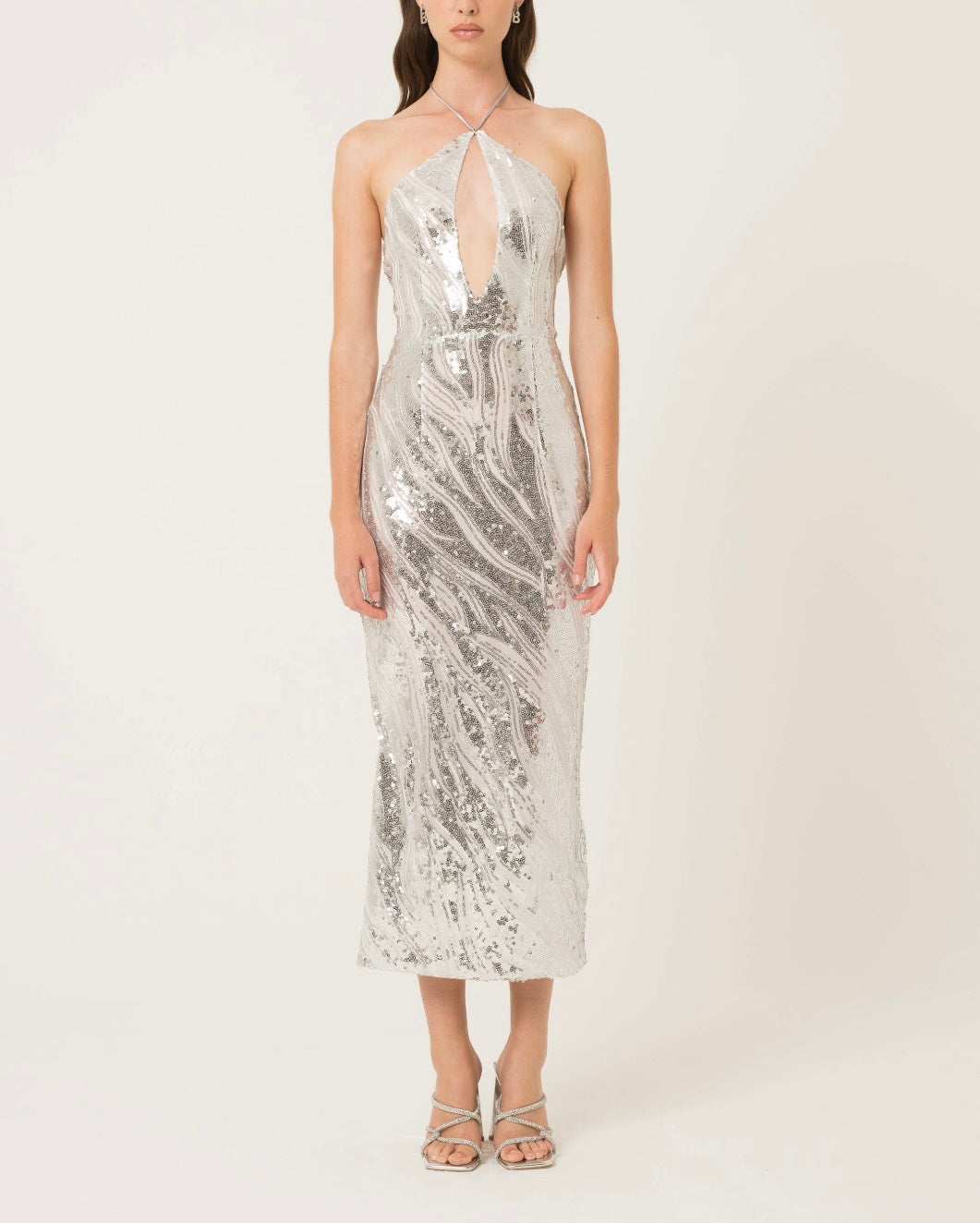 RESTOCK// Silver Sky Dress