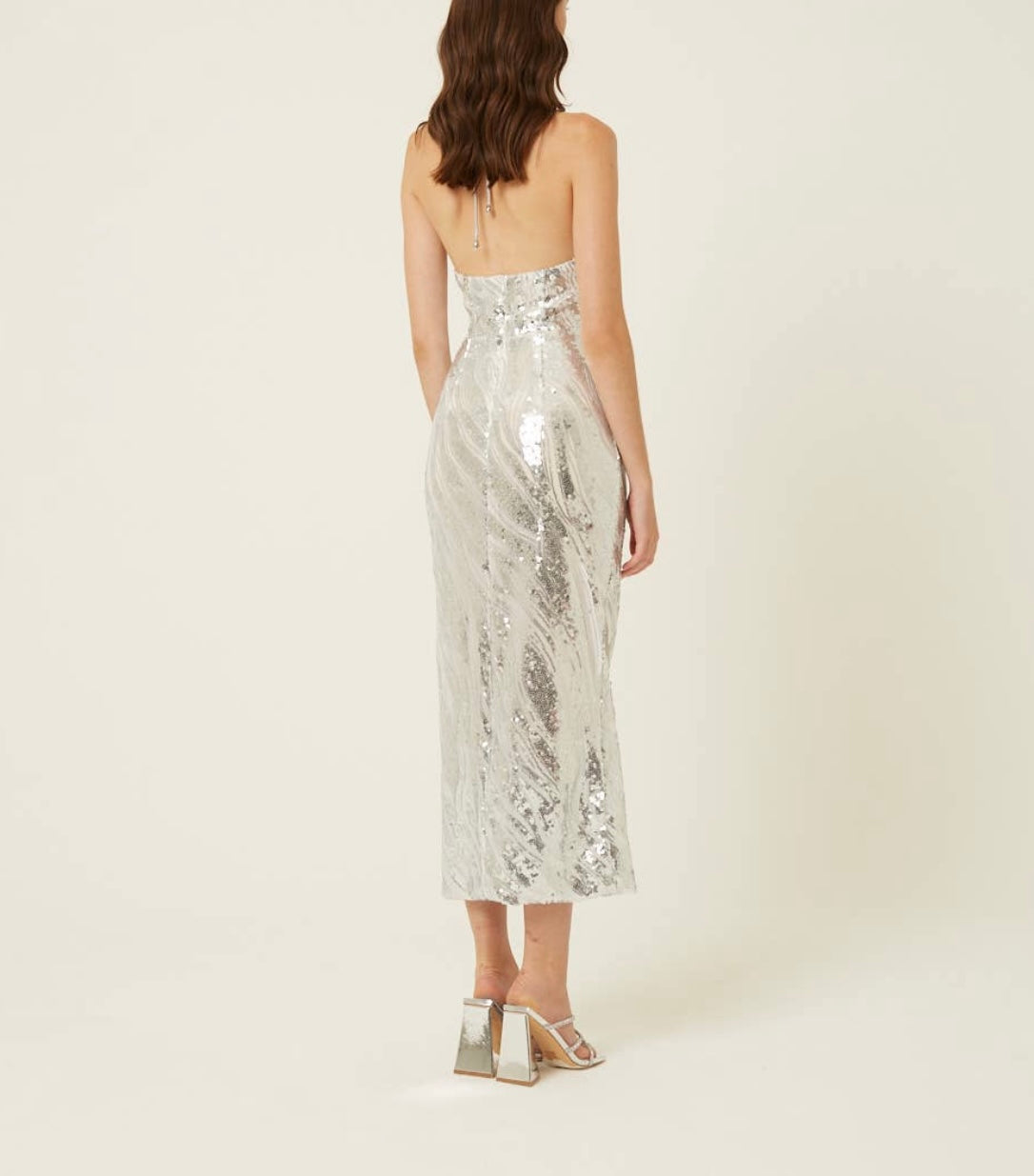 RESTOCK// Silver Sky Dress